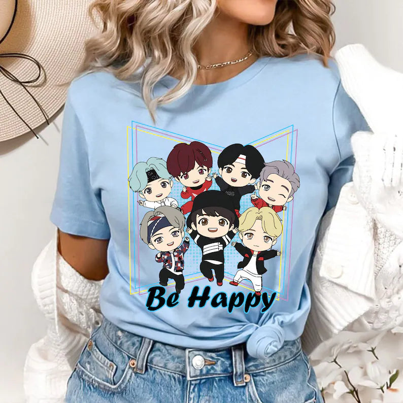 BTS Tinytan Members T-shirt