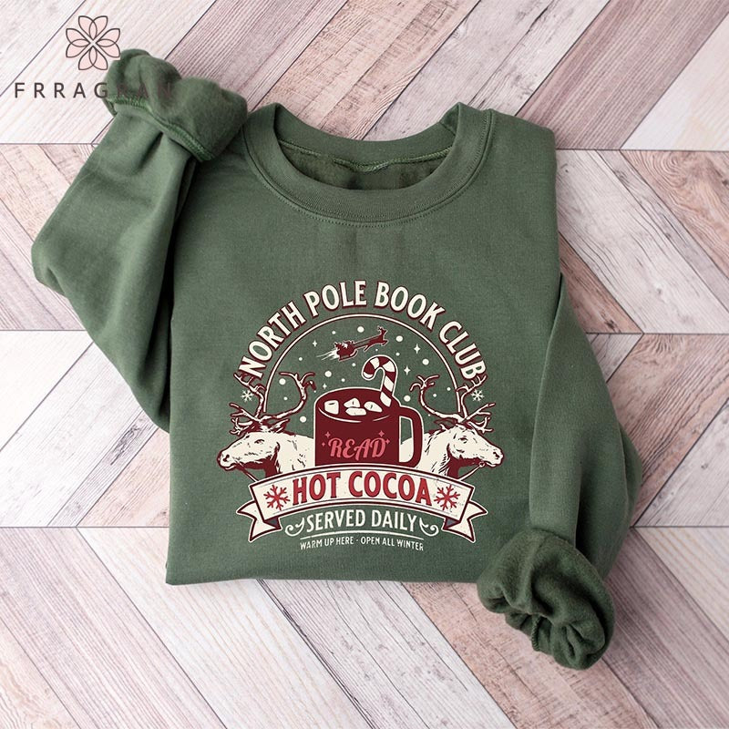 North Pole Book Club Sweatshirt