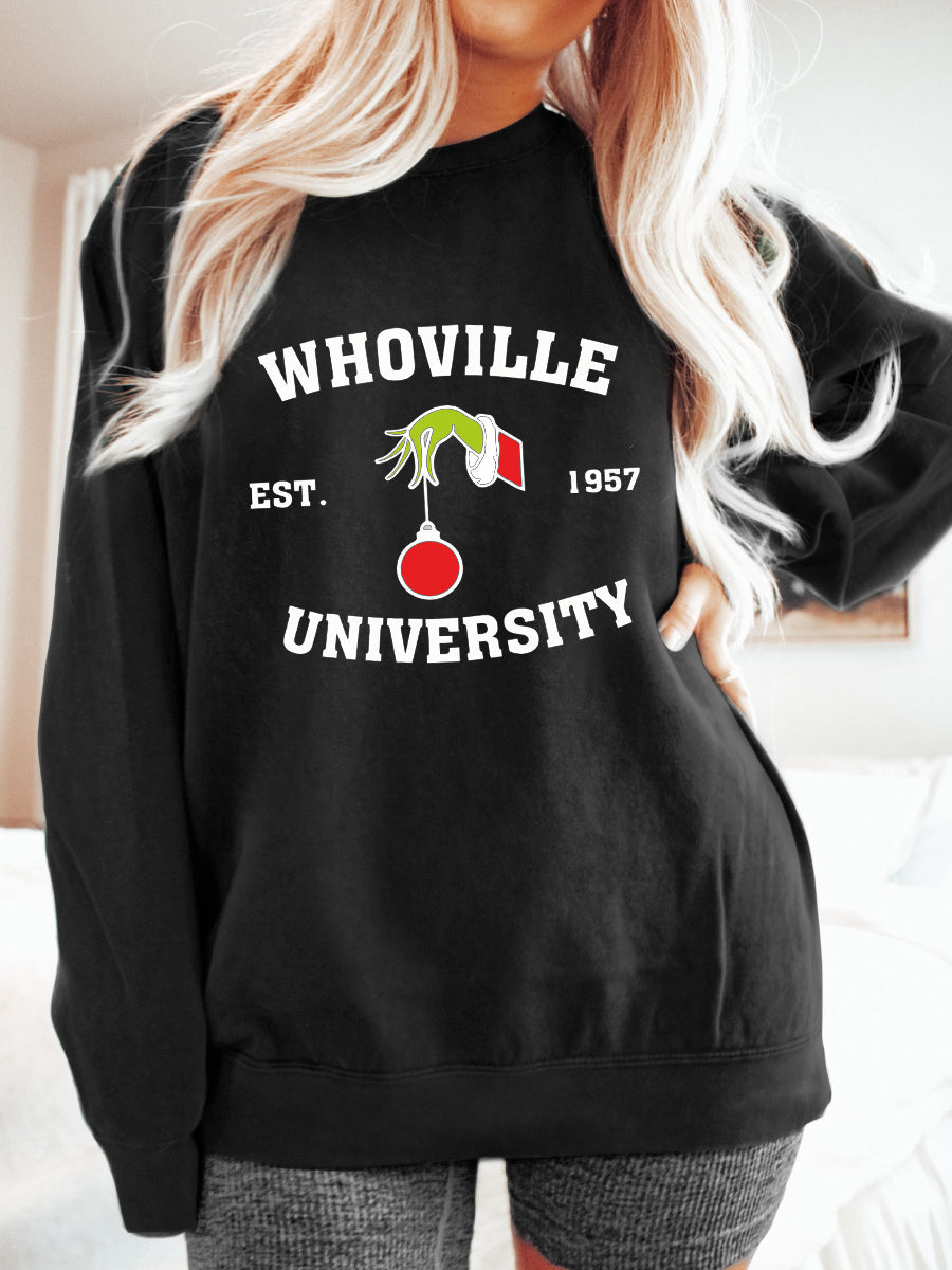 Christmas University Est 1957 Sweatshirt