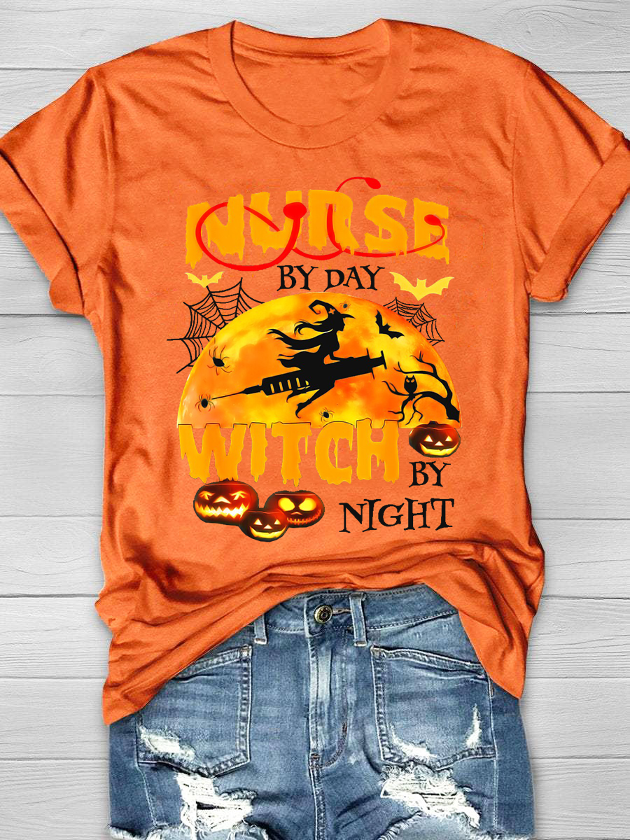 Vaccination Witch Nurse T-Shirt