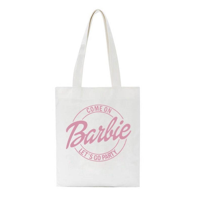 Come on Let's Go Party Barbie Tote Bag