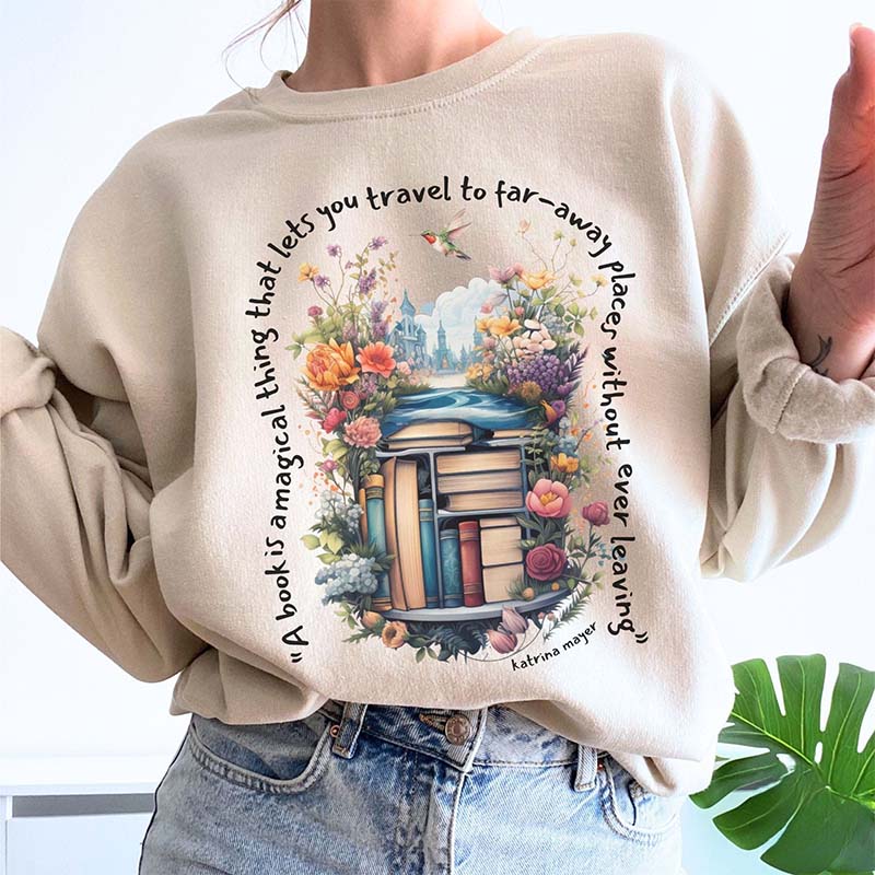 Reading Book Bookish Sweatshirt