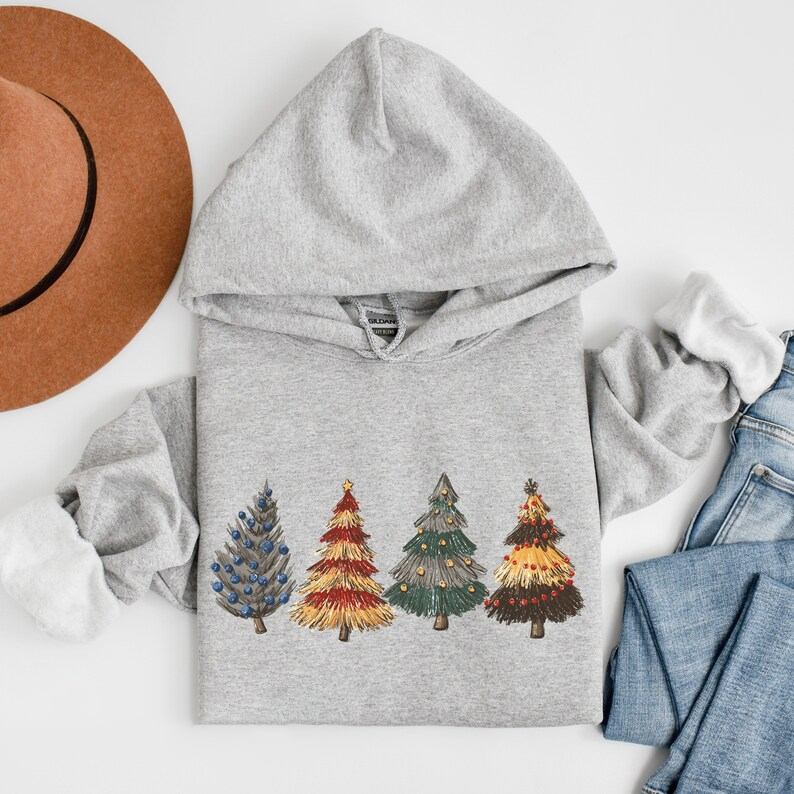 HP Wizard Houses Christmas Tree Hoodie