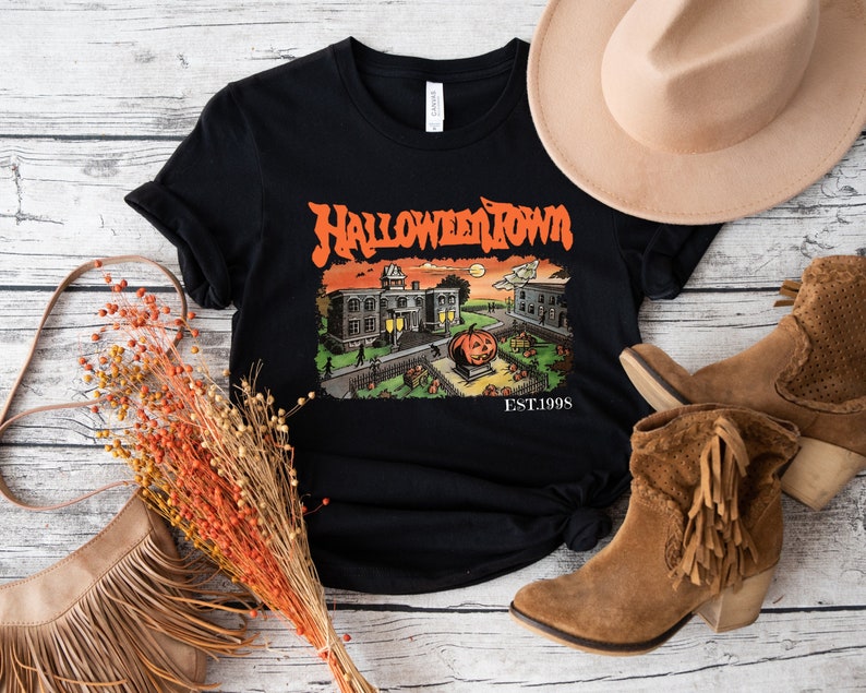 Halloweentown Retro T-shirt