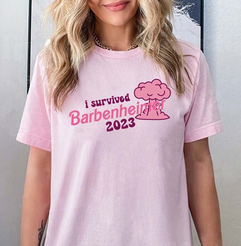 I Survived Barbenheimer 2023 T-shirt