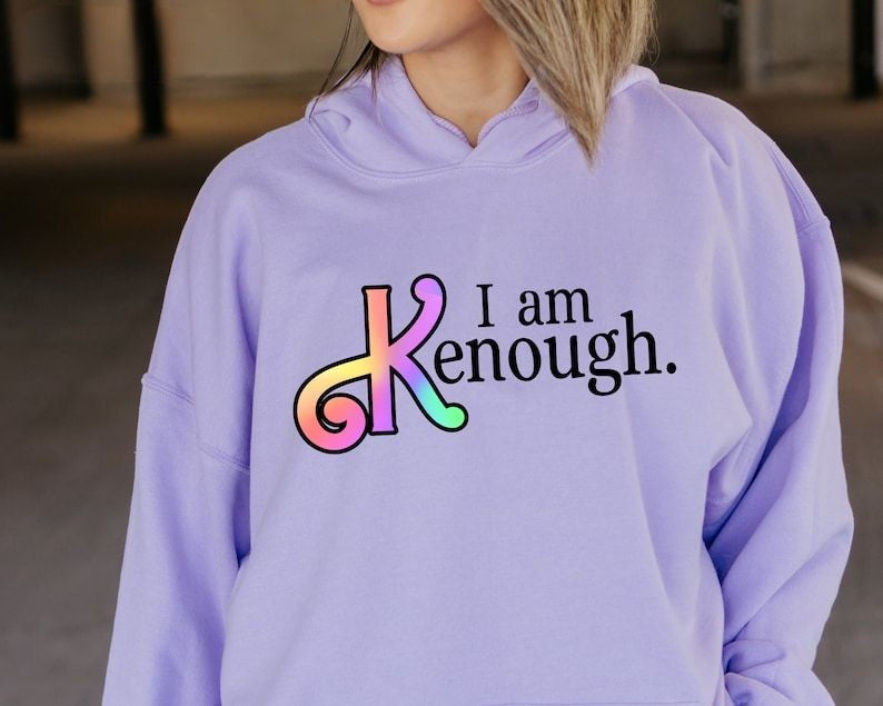 I Am Kenough Pocket Hoodie