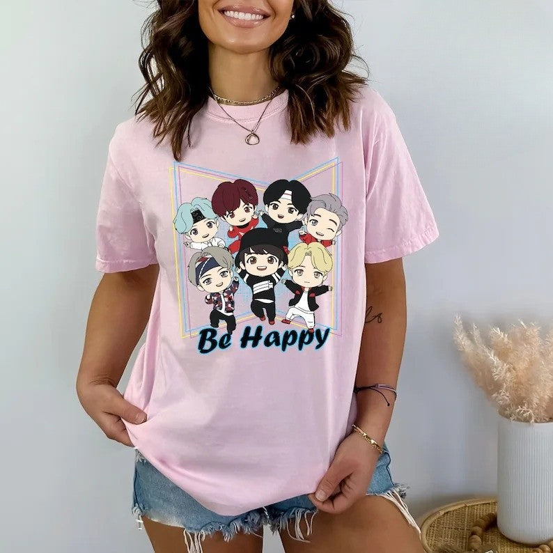 BTS Tinytan Members T-shirt