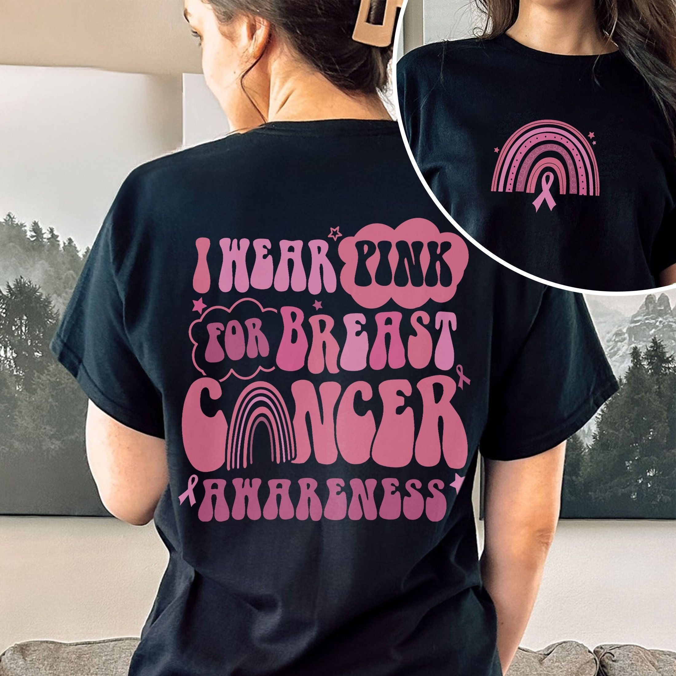 In October We Wear Pink Casual T-shirt