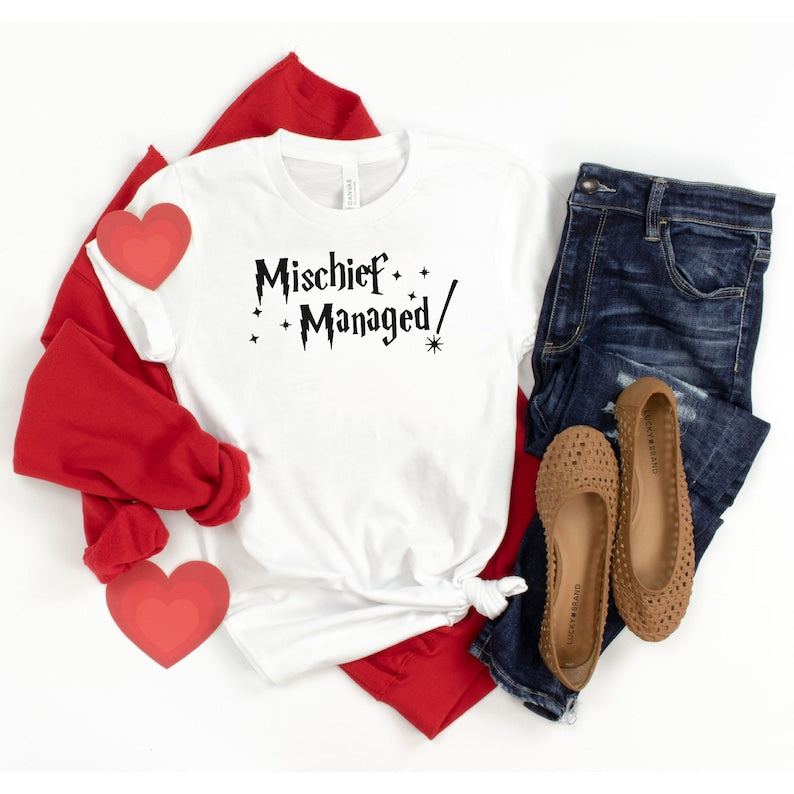 Mischief Managed Print T-shirt