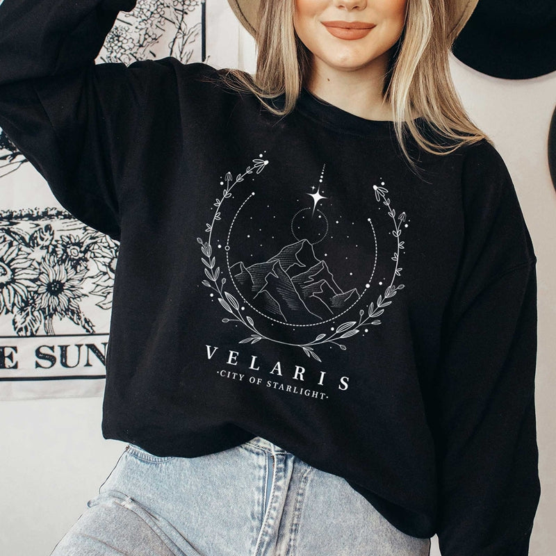 SJM - Velaris sweatshirt, Acotar Velaris Sweatshirt
