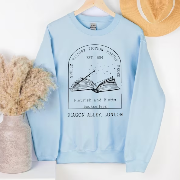 Flourish and Blotts Bestsellers Sweatshirt