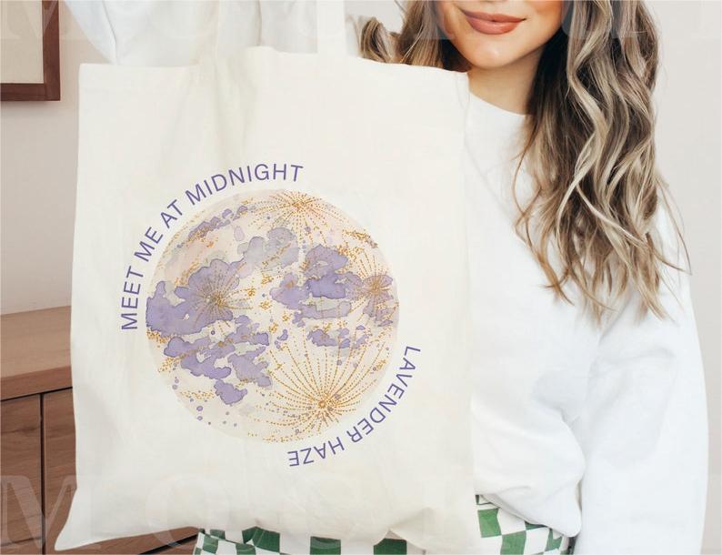 Meet Me At Night Tote Bag
