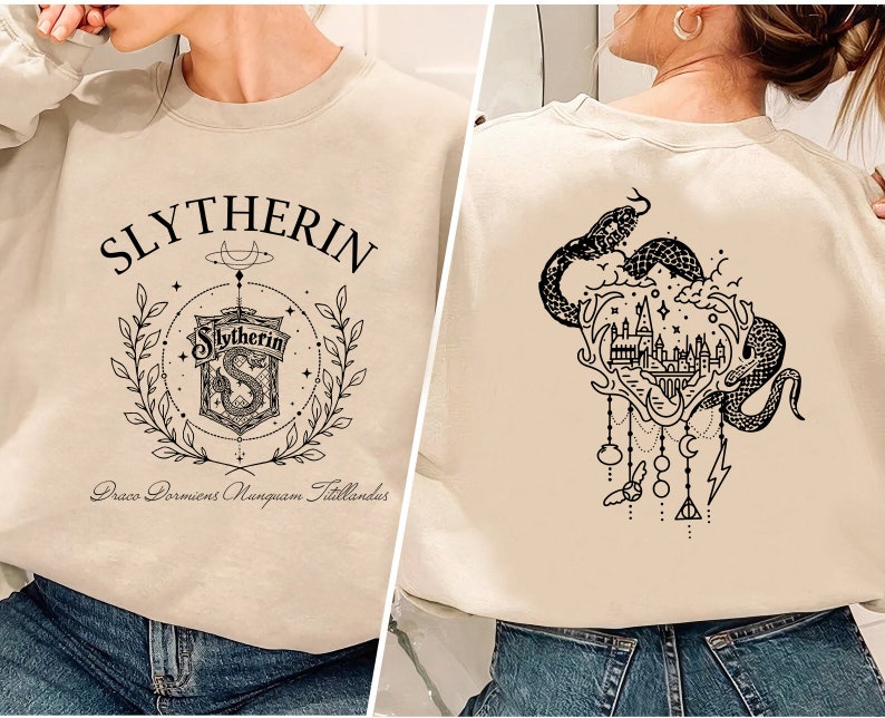 Wizard School Slytherin Sweatshirt