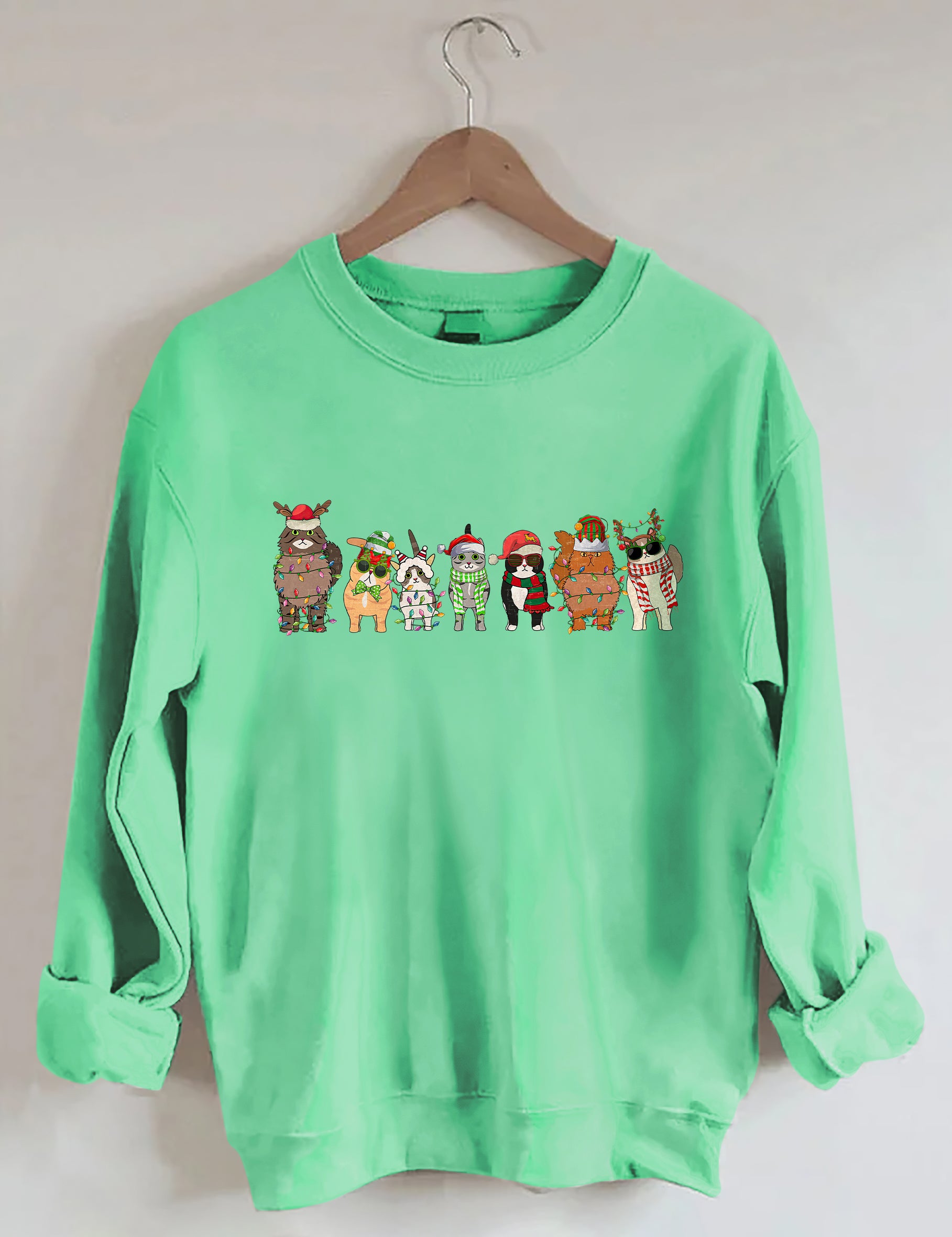 Cat Christmas Sweatshirt
