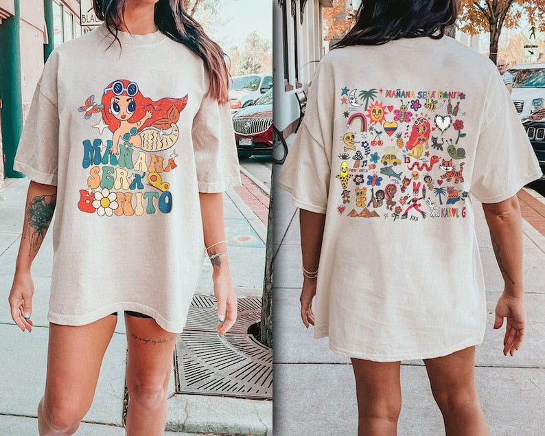 Manana Sera Bonito Inspired Cute T-shirt
