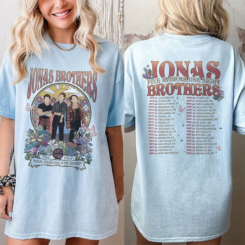 Jonas Retro 90's Graphic Print T-shirt