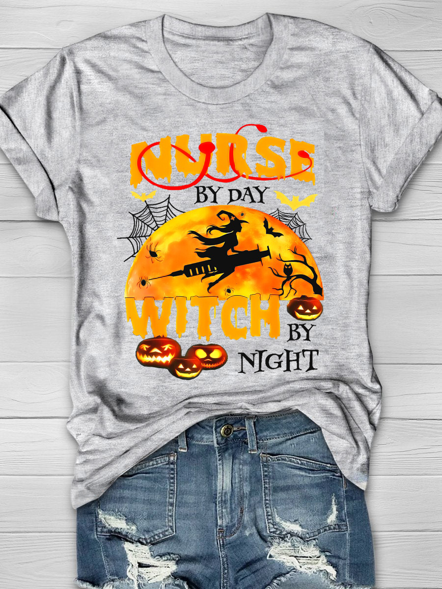 Vaccination Witch Nurse T-Shirt