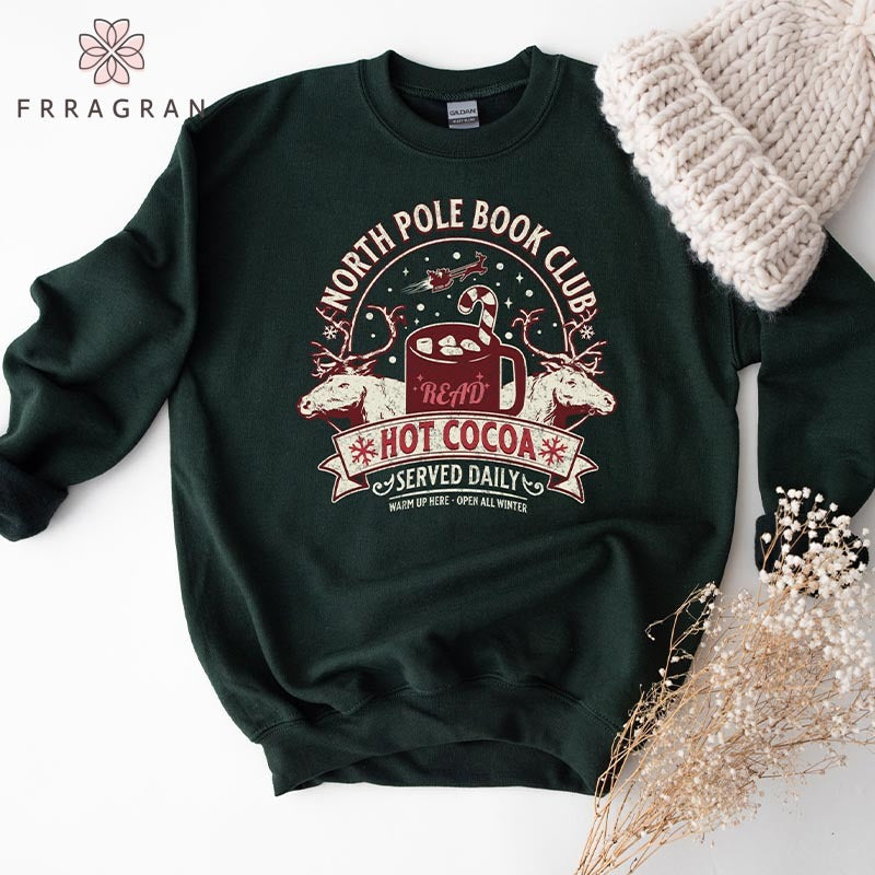 North Pole Book Club Sweatshirt