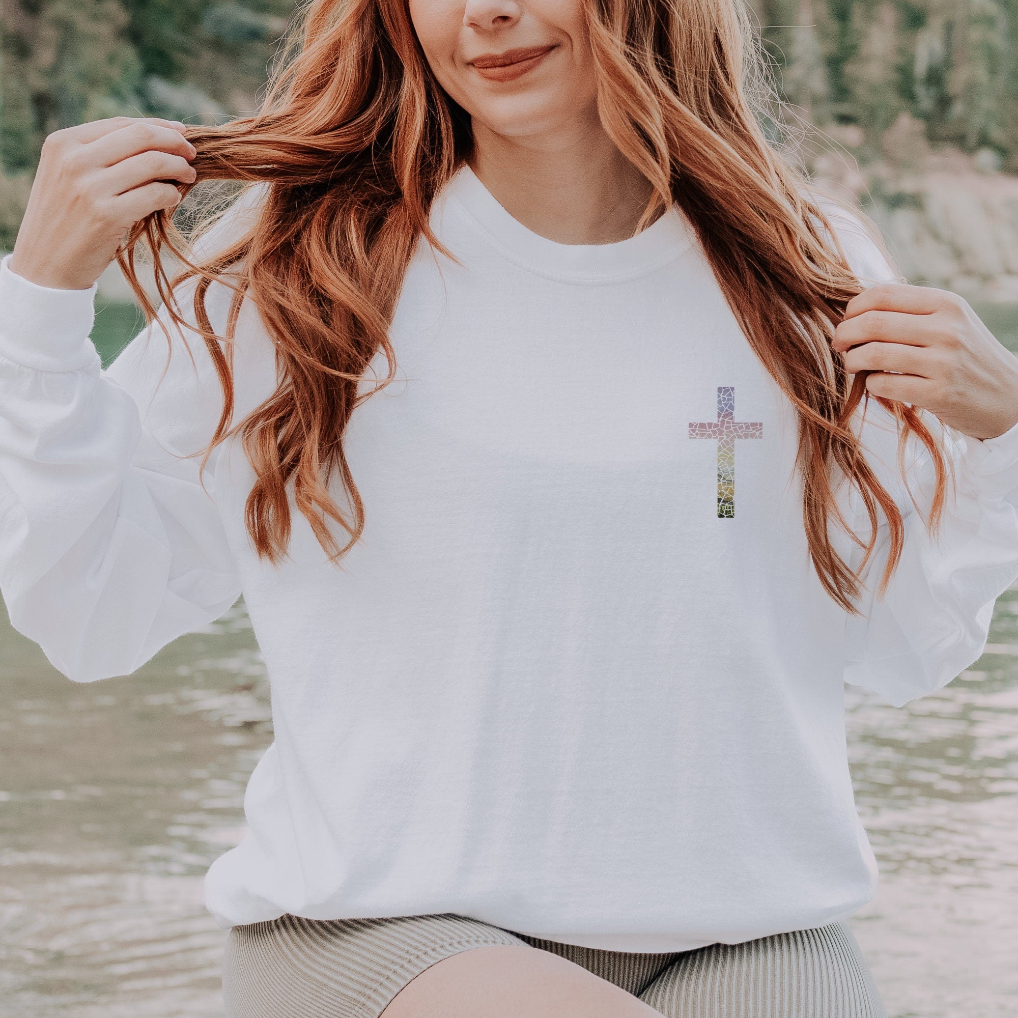 Faith Crew Neck Sweatshirt