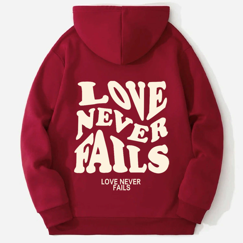 Love Never Fails Hoodie