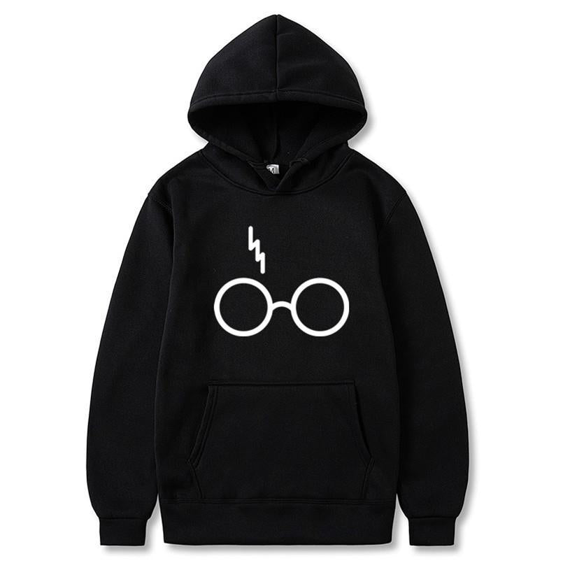 HP Glasses Print Hoodie
